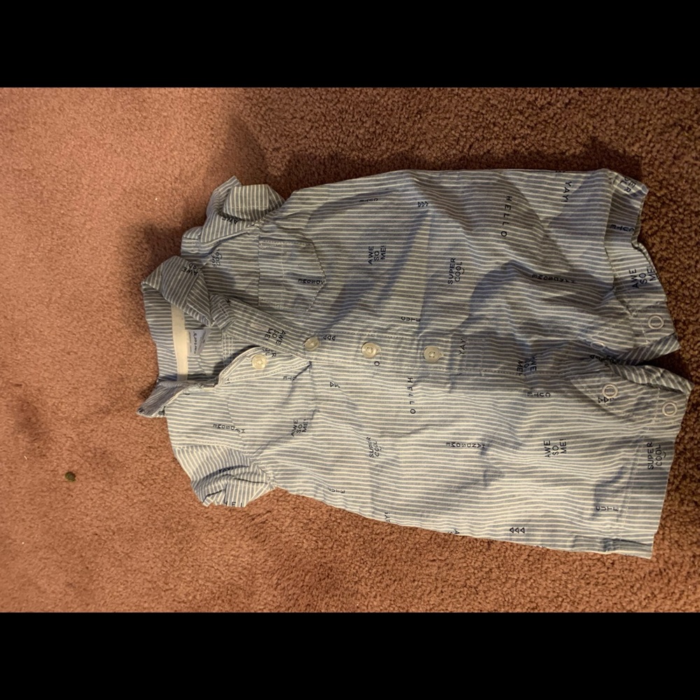 Baby boy romper onesie